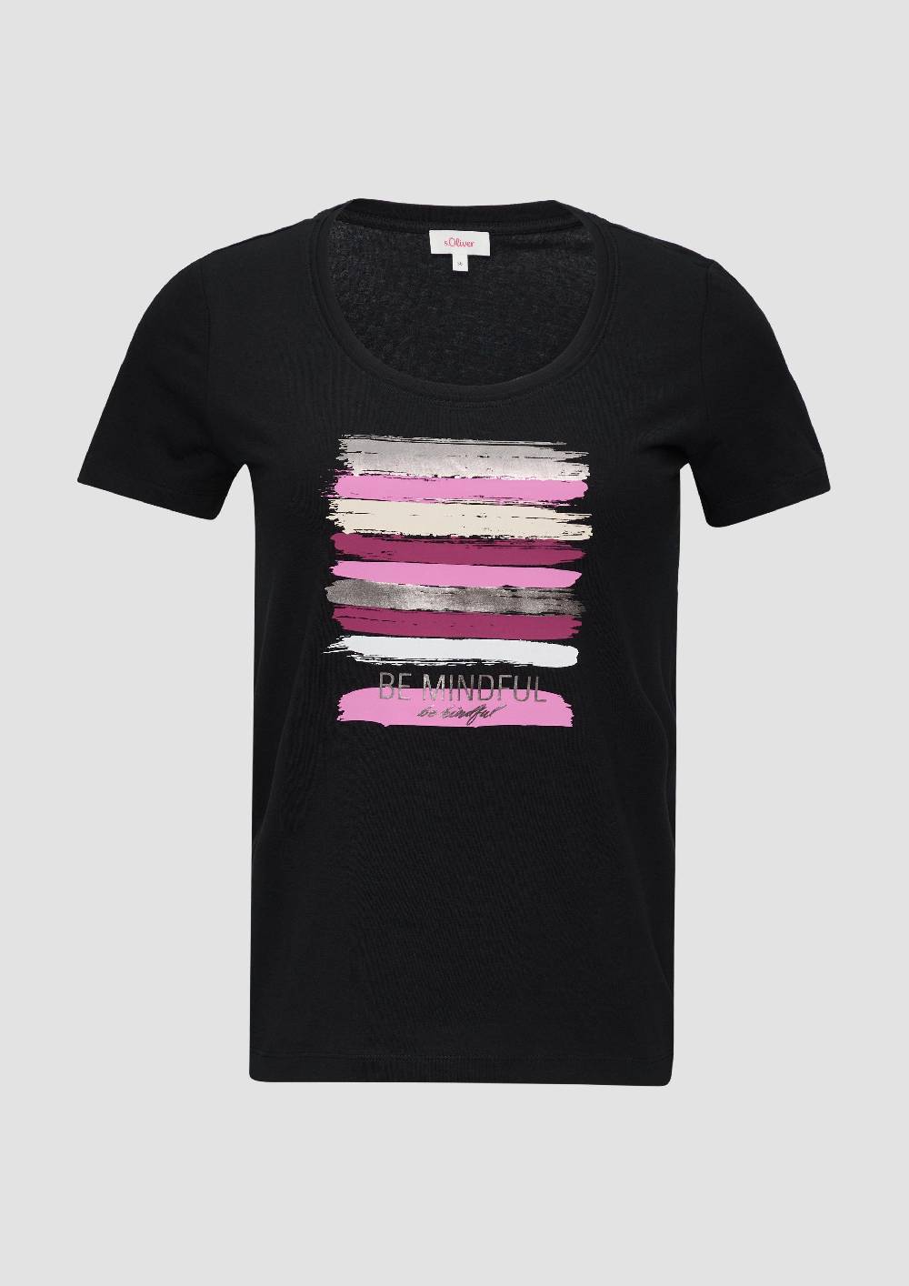 S.Oliver T-Shirt Mit Schriftprint