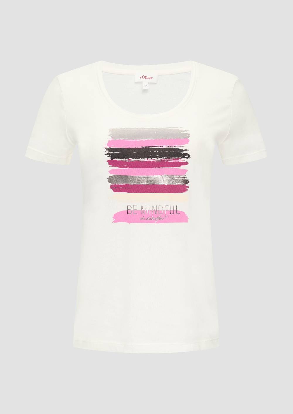 S.Oliver T-Shirt Mit Schriftprint