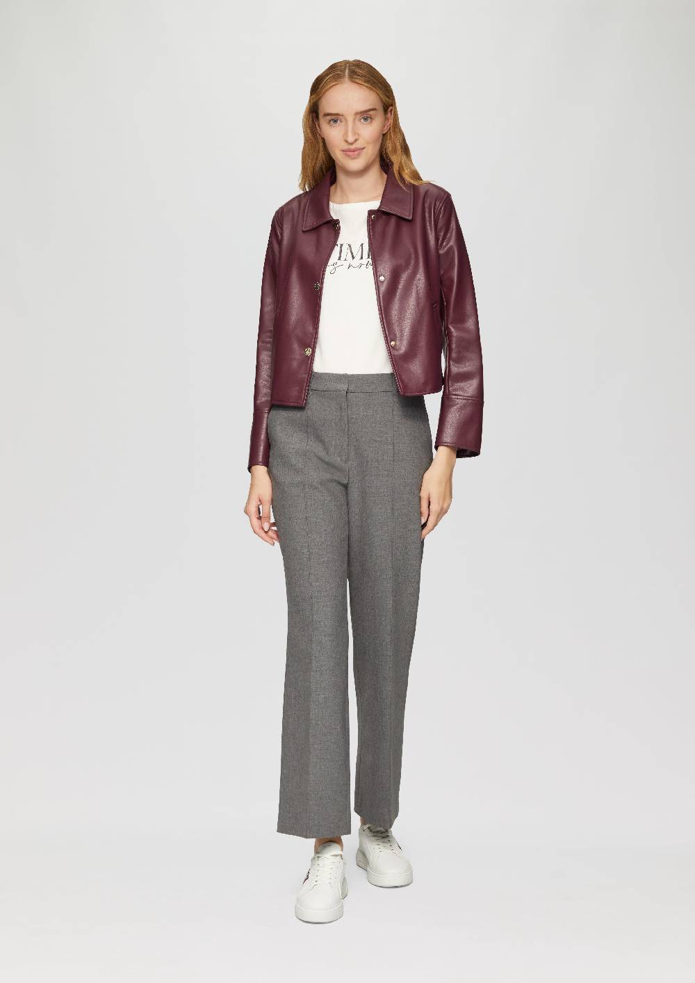 S.Oliver T-Shirt Mit Statement Print