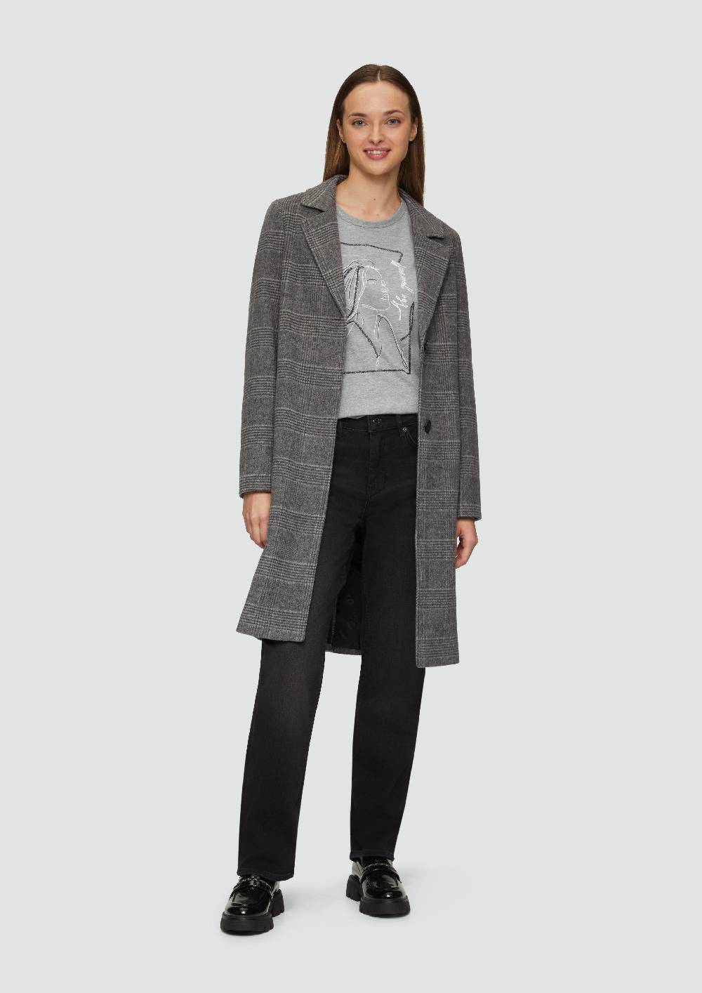 S.Oliver T-Shirt Mit Stickerei-Artwork