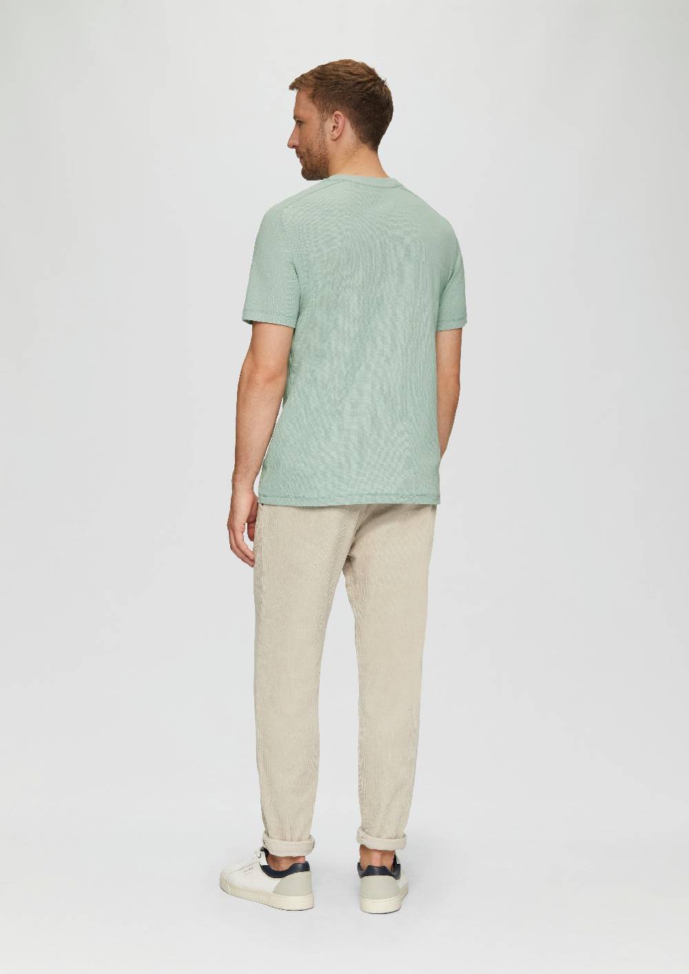 S.Oliver T-Shirt Mit Stickerei Aus Waffeljersey