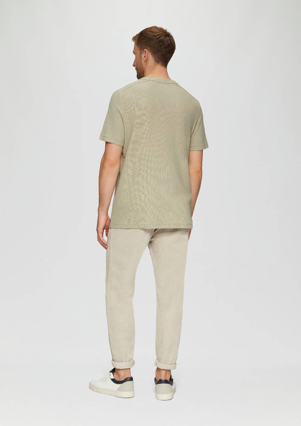 S.Oliver T-Shirt Mit Stickerei Aus Waffeljersey