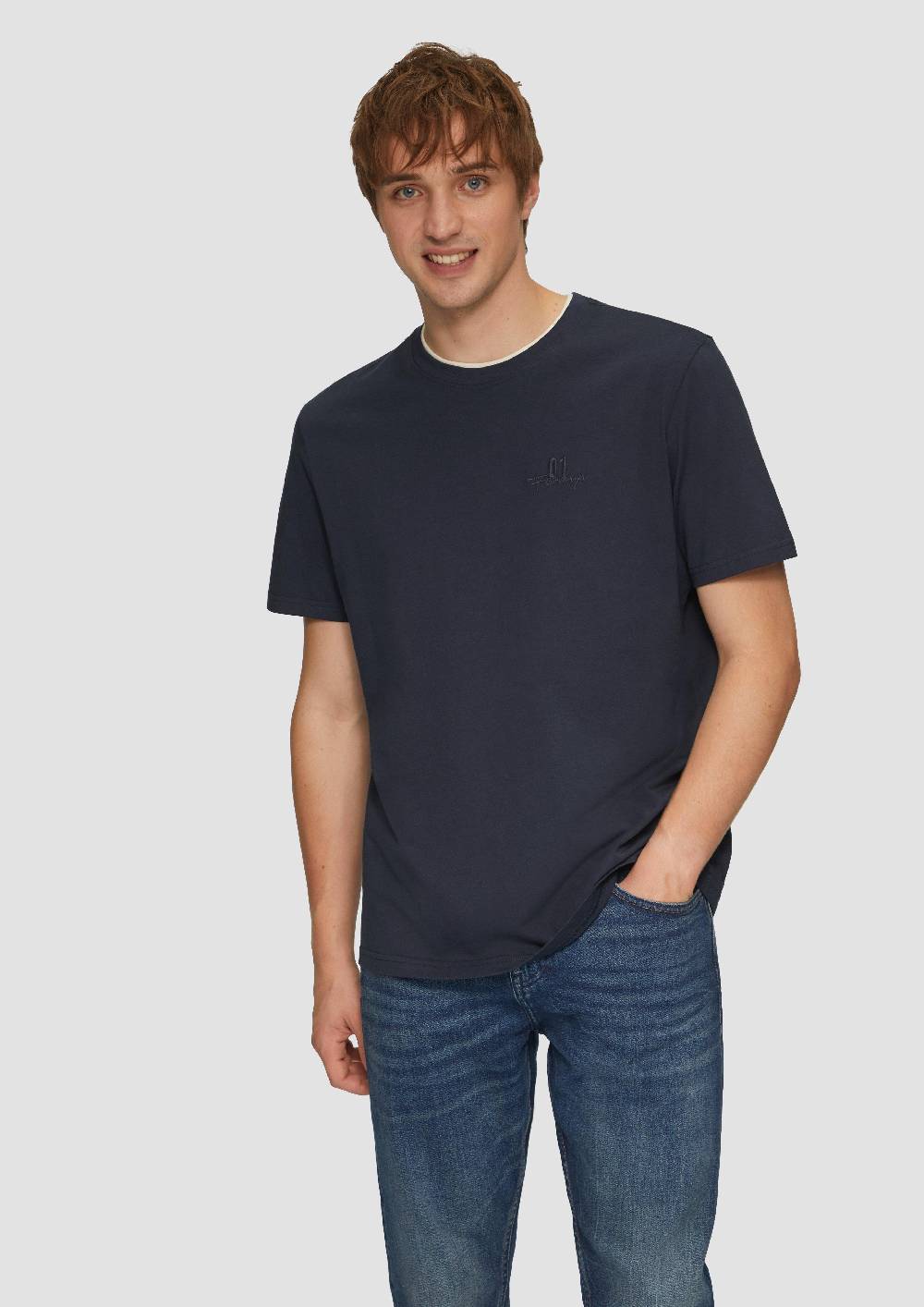 S.Oliver T-Shirt Mit Stickerei