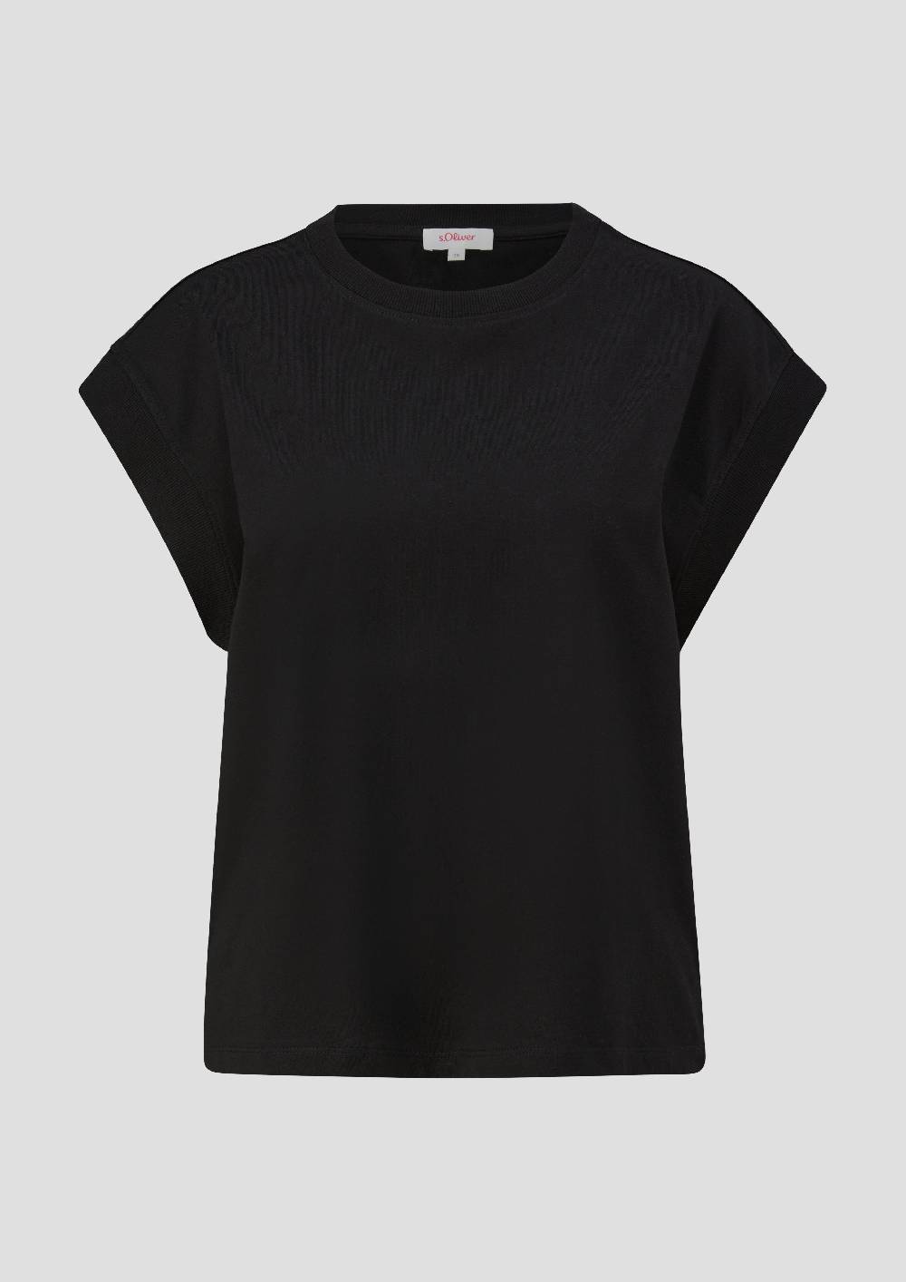 S.Oliver T-Shirt Mit überschnittenen Schultern