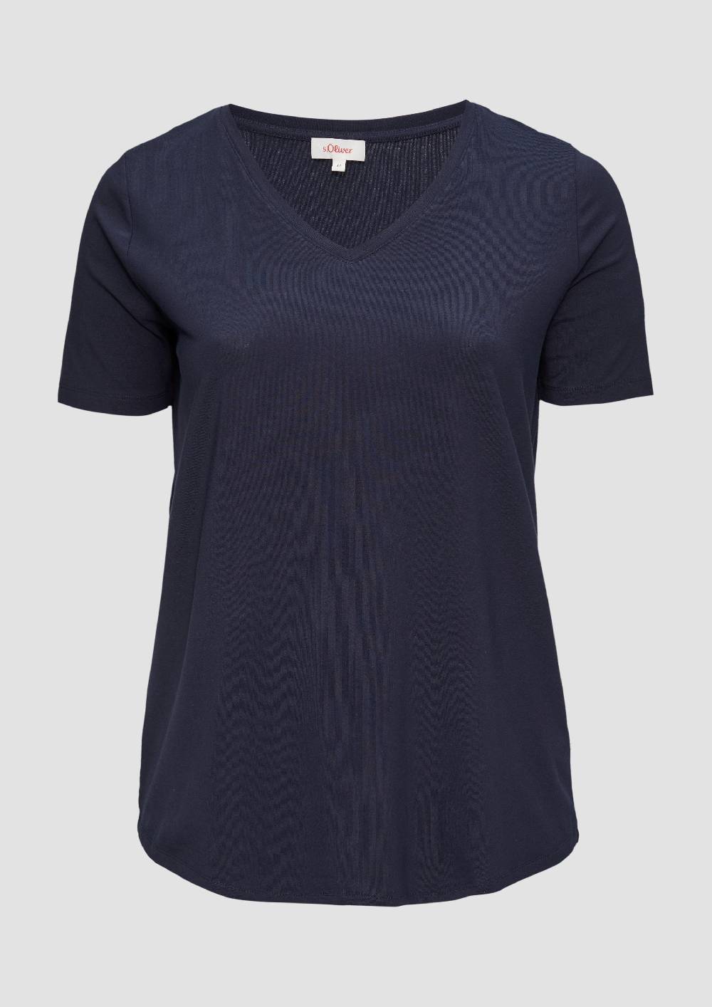 S.Oliver T-Shirt Mit V-Ausschnitt