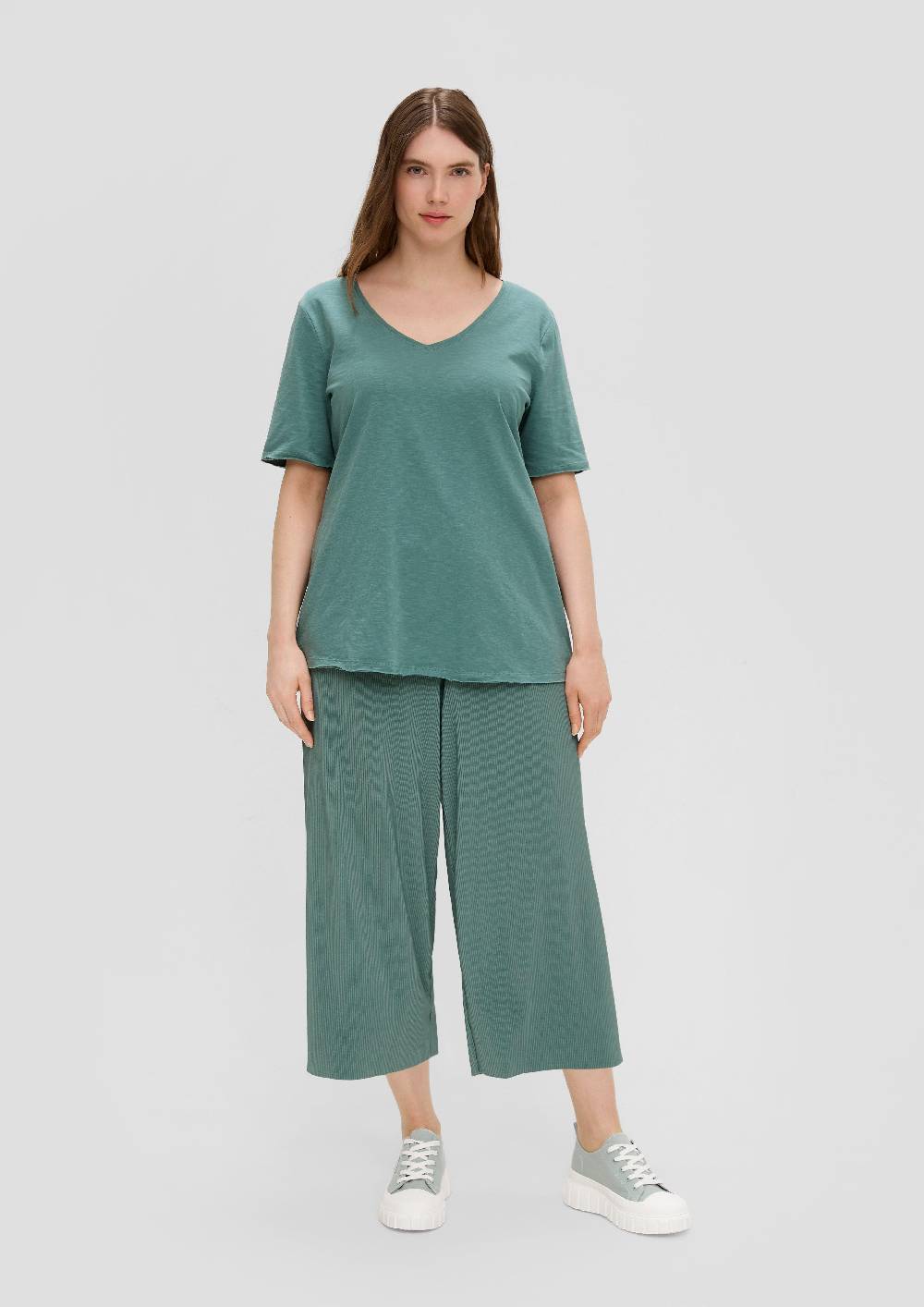 S.Oliver T-Shirt Mit V-Ausschnitt