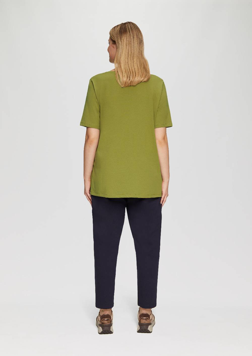 S.Oliver T-Shirt Mit V-Ausschnitt