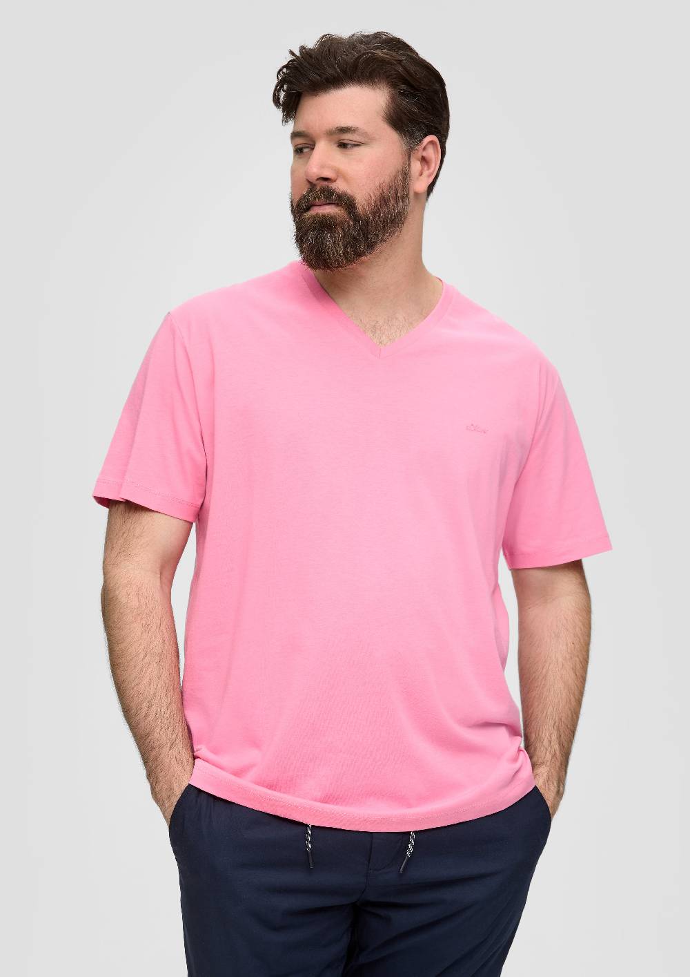 S.Oliver T-Shirt Mit V-Ausschnitt