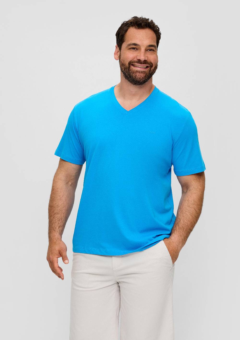 S.Oliver T-Shirt Mit V-Ausschnitt