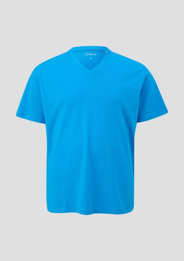 s.Oliver T-Shirt mit V-Ausschnitt