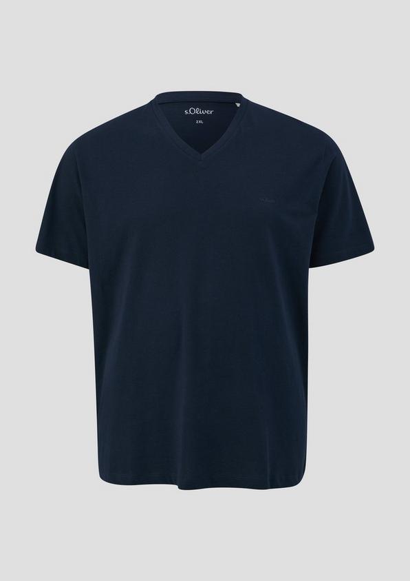 s.Oliver T-Shirt mit V-Ausschnitt
