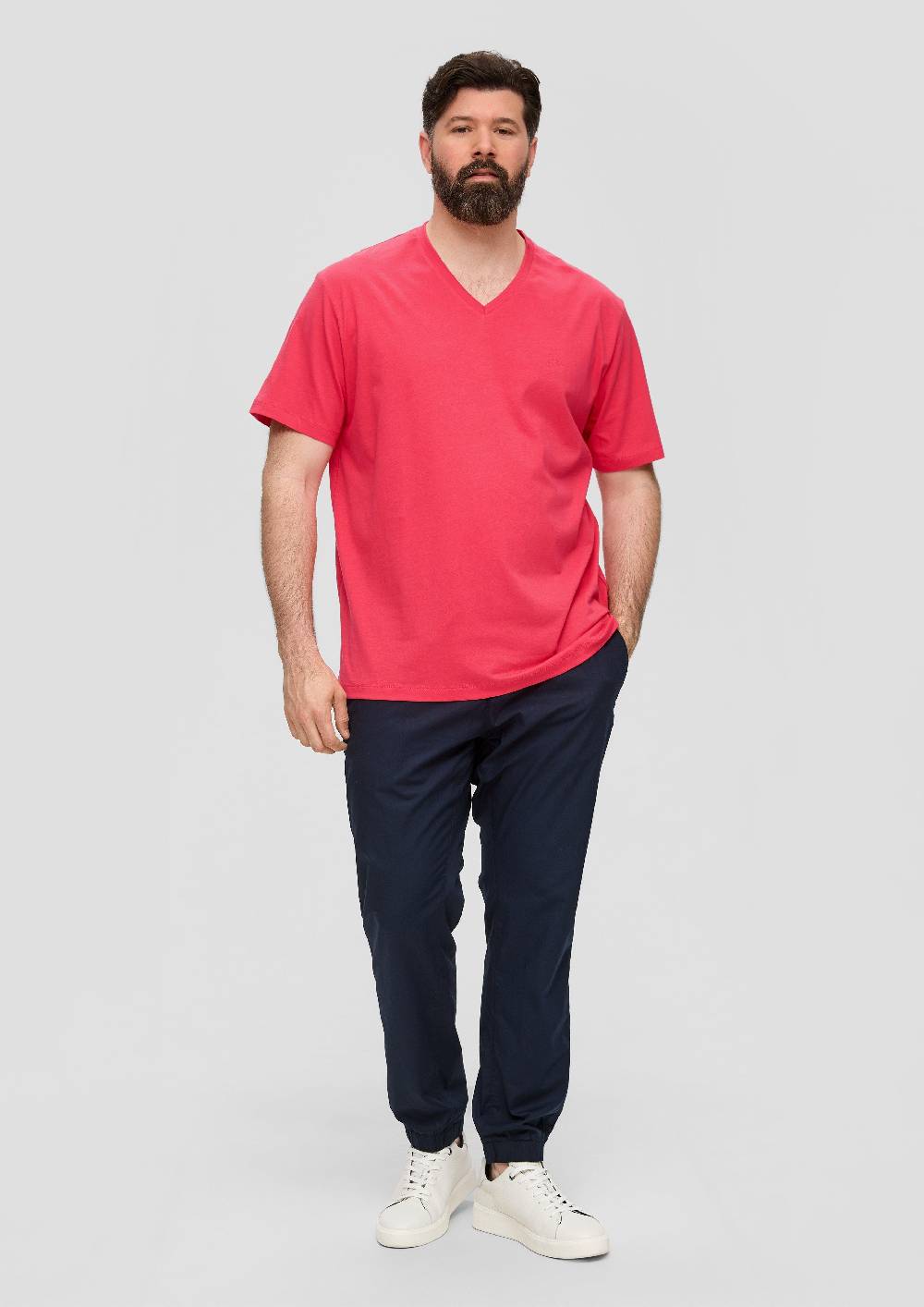 S.Oliver T-Shirt Mit V-Ausschnitt