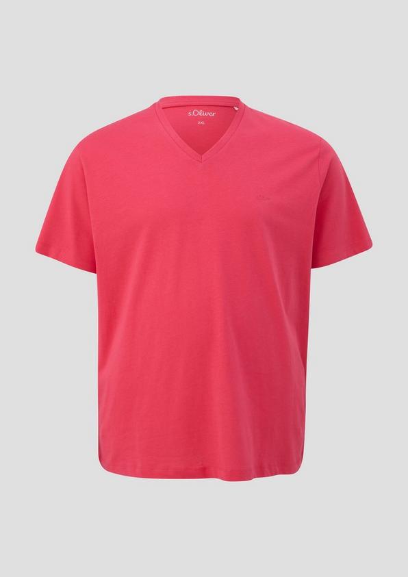 s.Oliver T-Shirt mit V-Ausschnitt