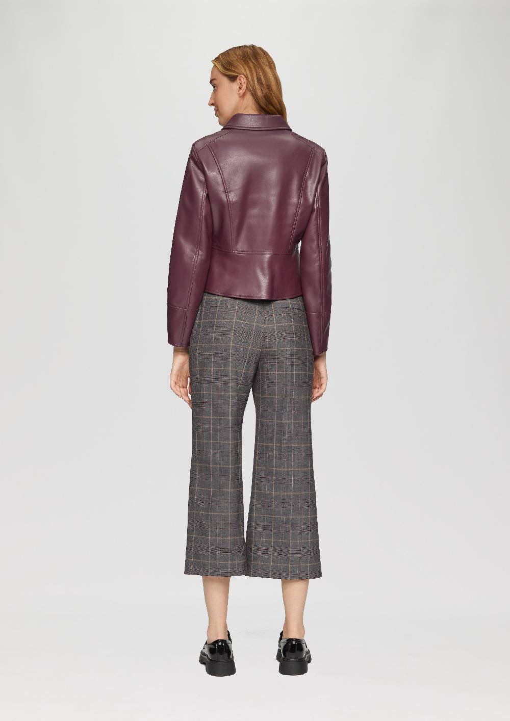 S.Oliver Taillierte Jacke Aus Lederimitat