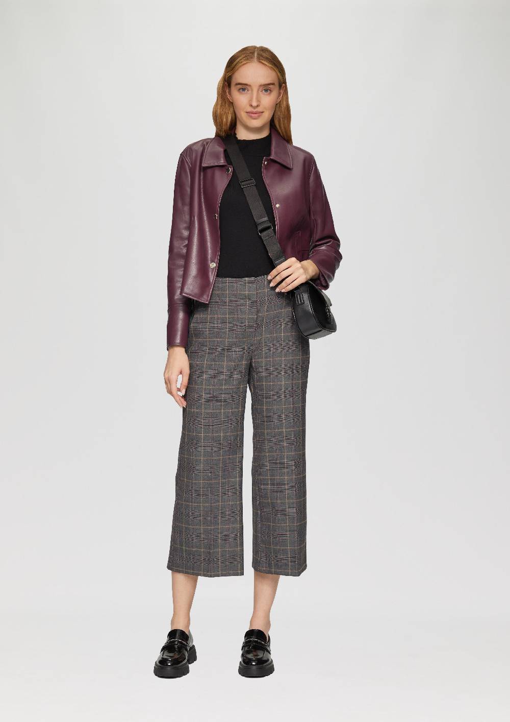 S.Oliver Taillierte Jacke Aus Lederimitat