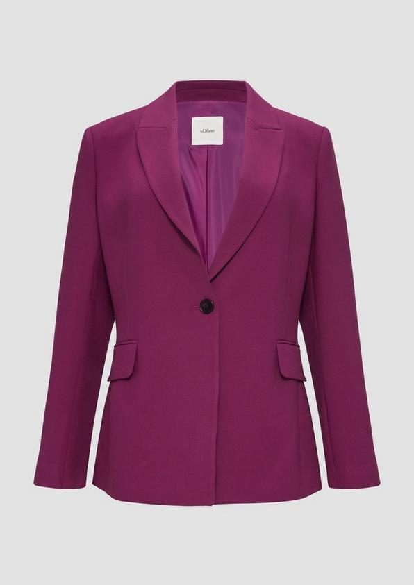 S.Oliver Taillierter Blazer Im Slim Fit
