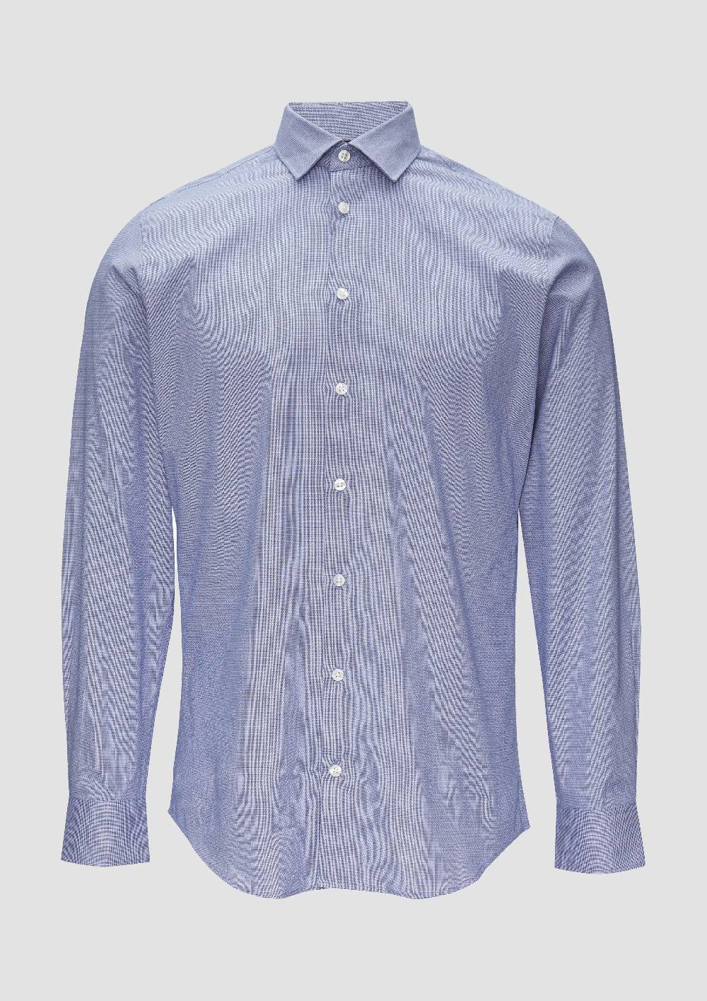 S.Oliver Tailored Fit: Hemd Aus Baumwollstretch