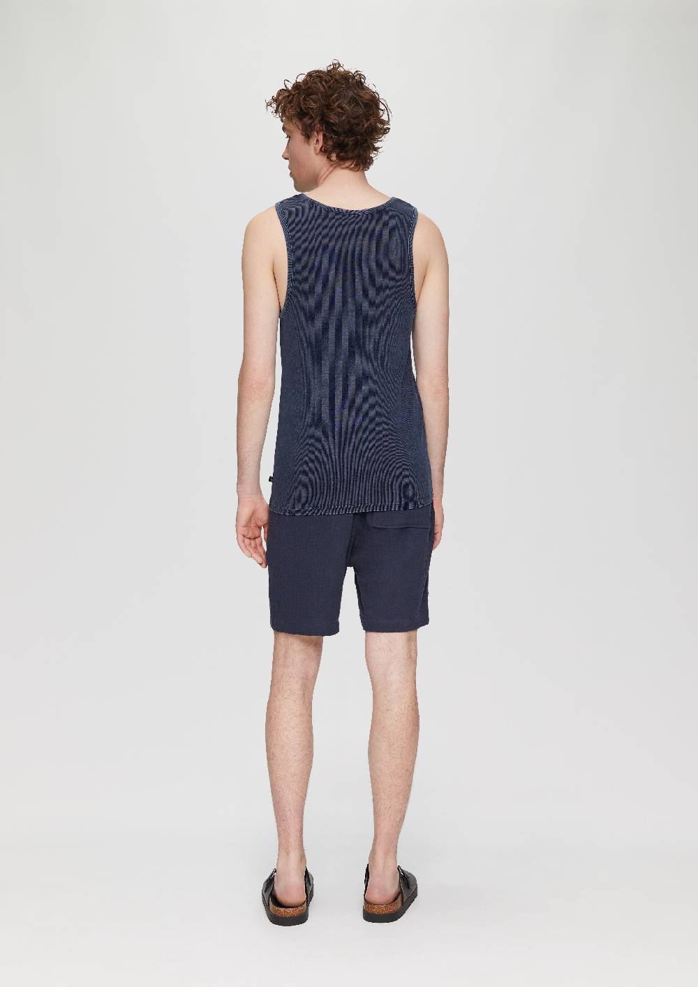 S.Oliver Tanktop Mit Rippstruktur Und Rippblende