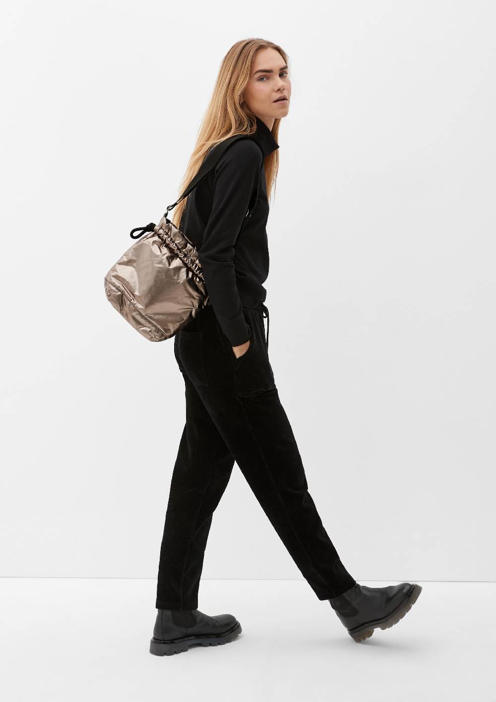 S.Oliver Tasche In Metallic-Optik