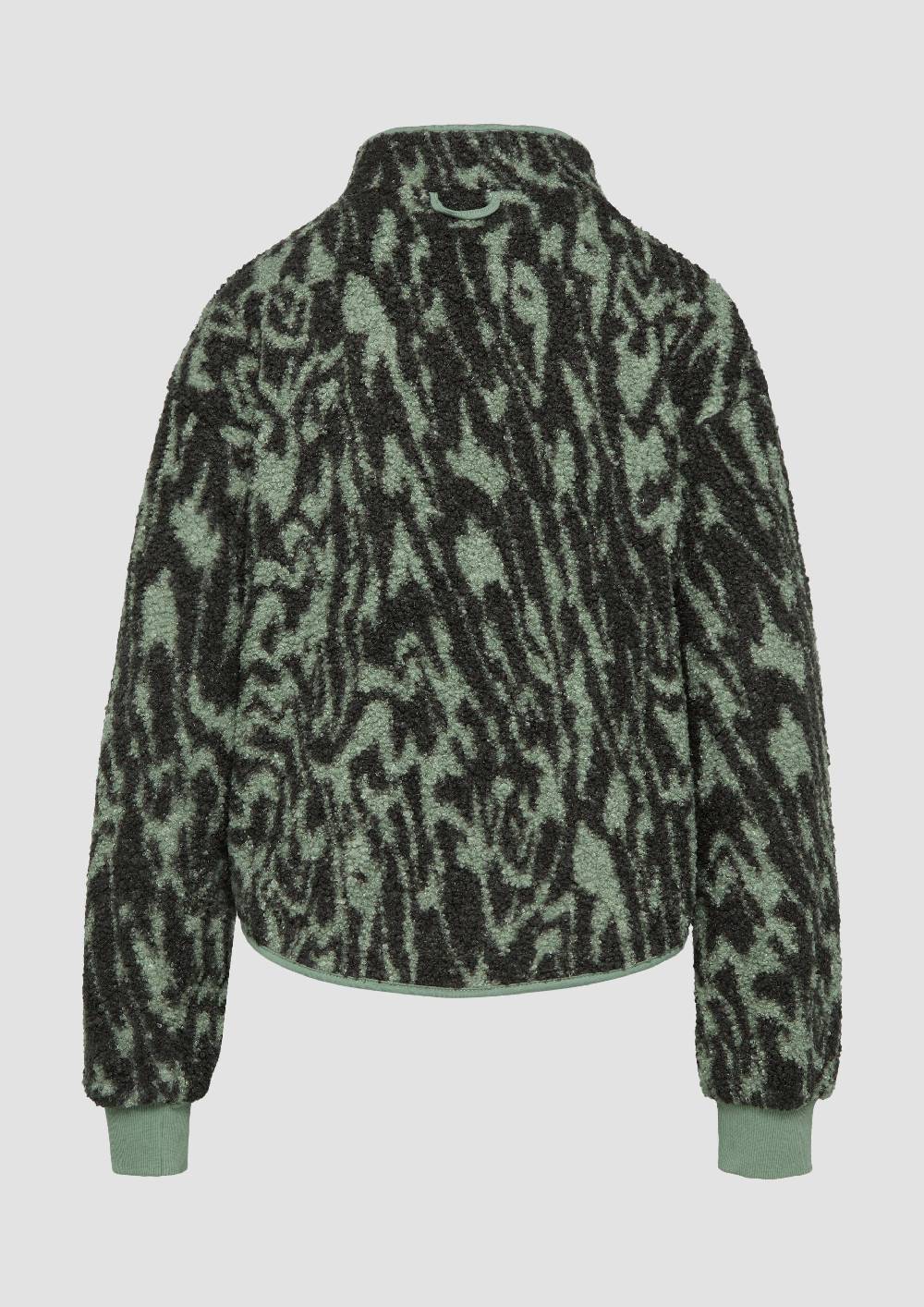 S.Oliver Teddyjacke Mit All-over-Print