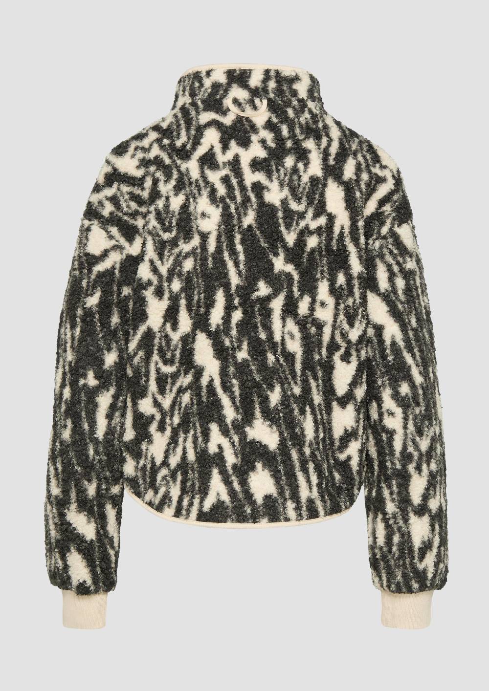 S.Oliver Teddyjacke Mit All-over-Print