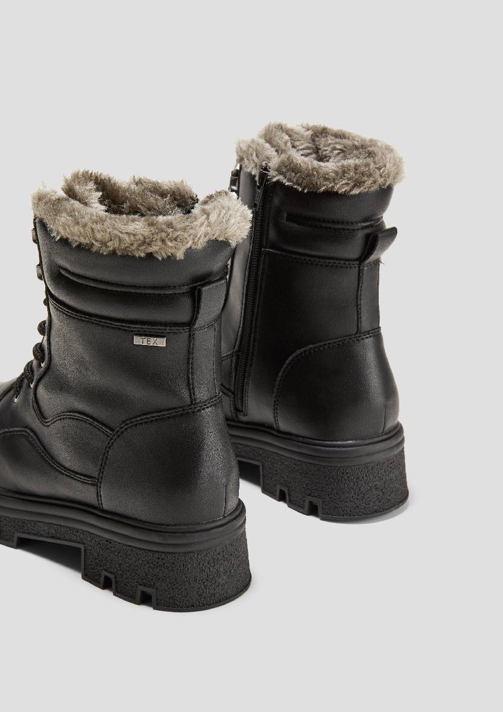 S.Oliver Tex-Stiefel Mit Profilsohle