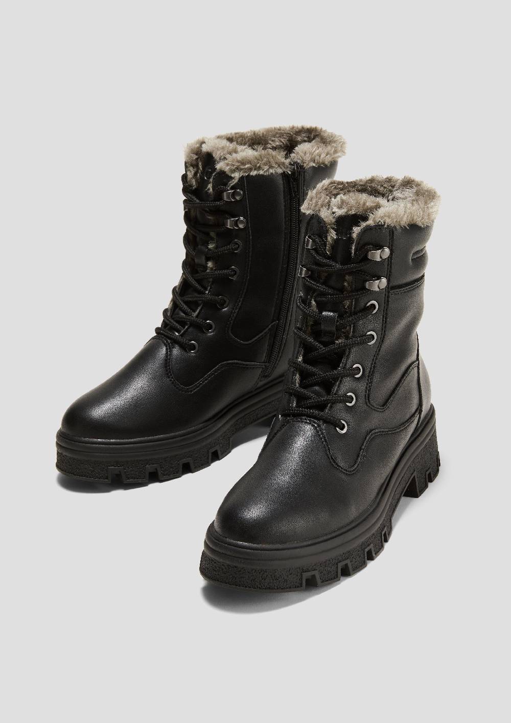 S.Oliver Tex-Stiefel Mit Profilsohle