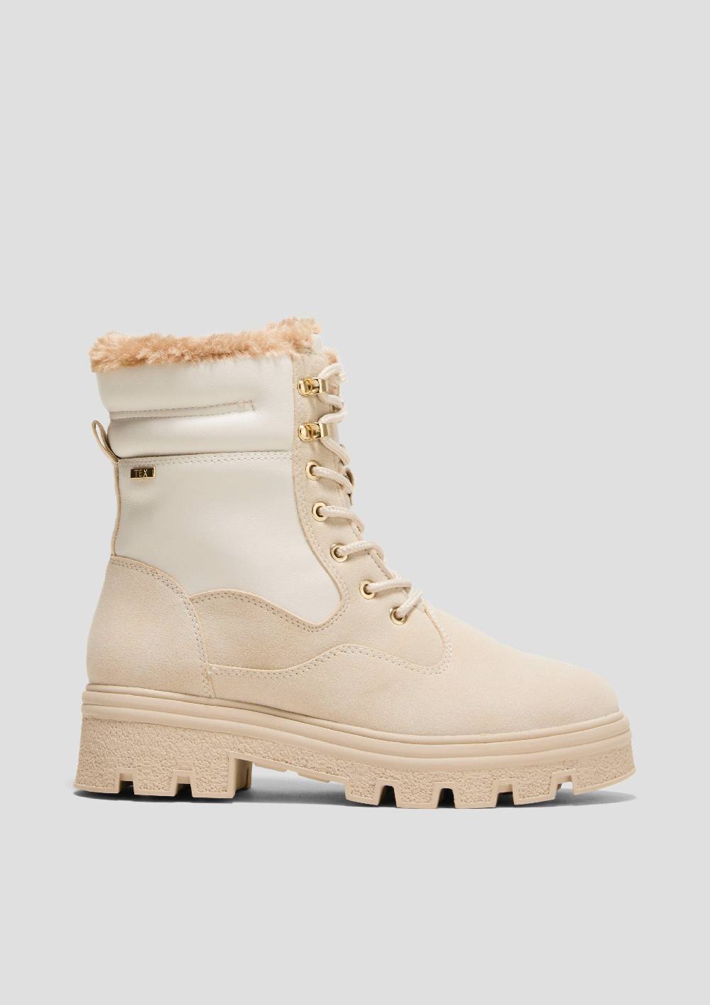 S.Oliver Tex-Stiefel Mit Profilsohle