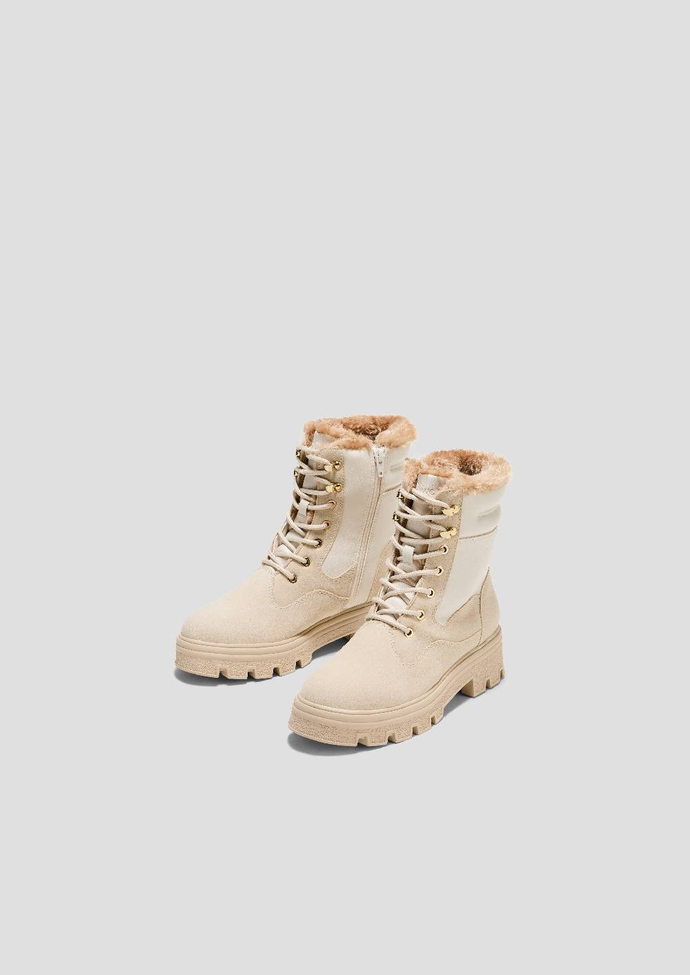 S.Oliver Tex-Stiefel Mit Profilsohle