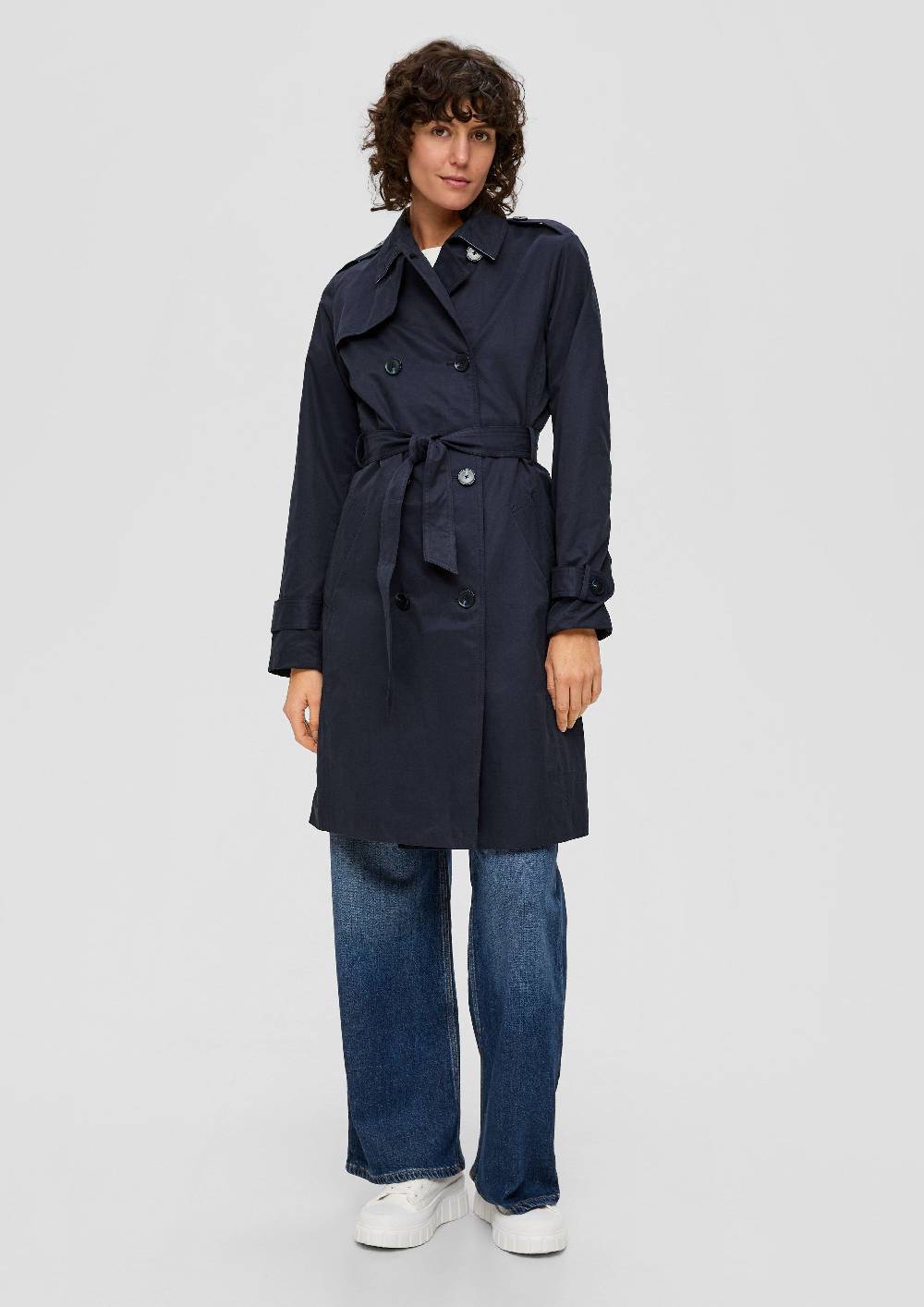 S.Oliver Trenchcoat Mit Bindegürtel