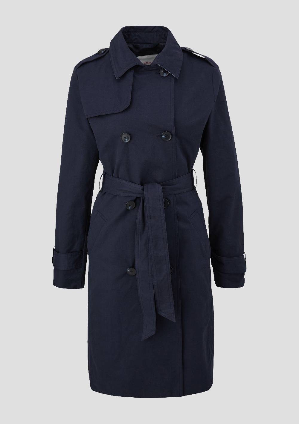 S.Oliver Trenchcoat Mit Bindegürtel