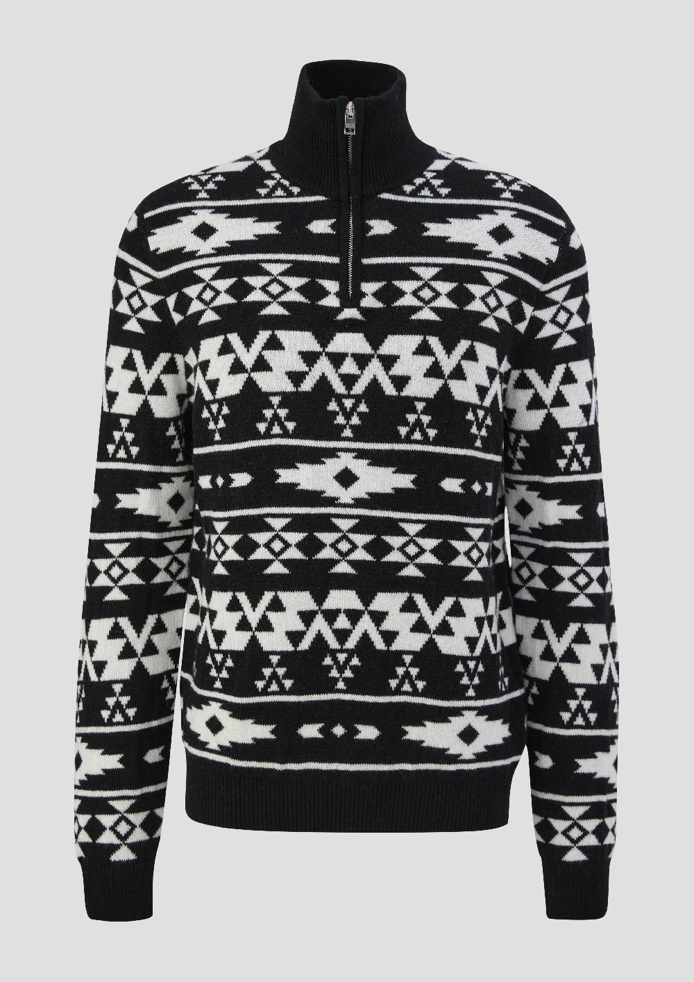 S.Oliver Troyer Mit Jacquard-Muster