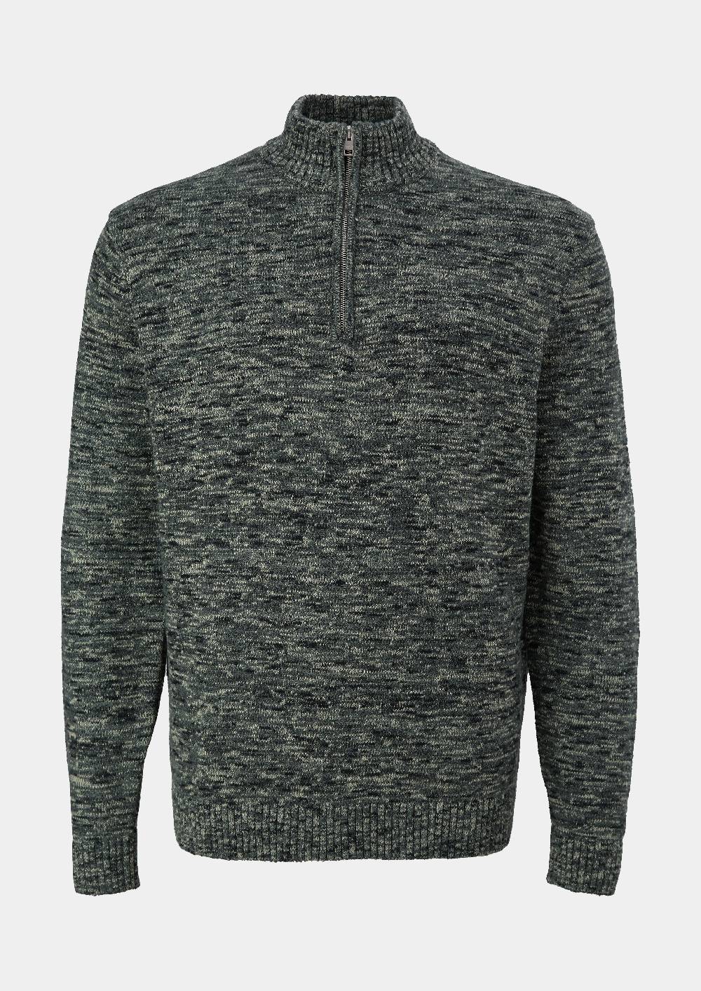 S.Oliver Troyer-Pullover Aus Moulinegarn