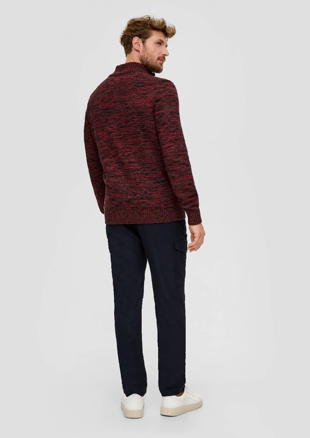 S.Oliver Troyer-Pullover Aus Moulinegarn
