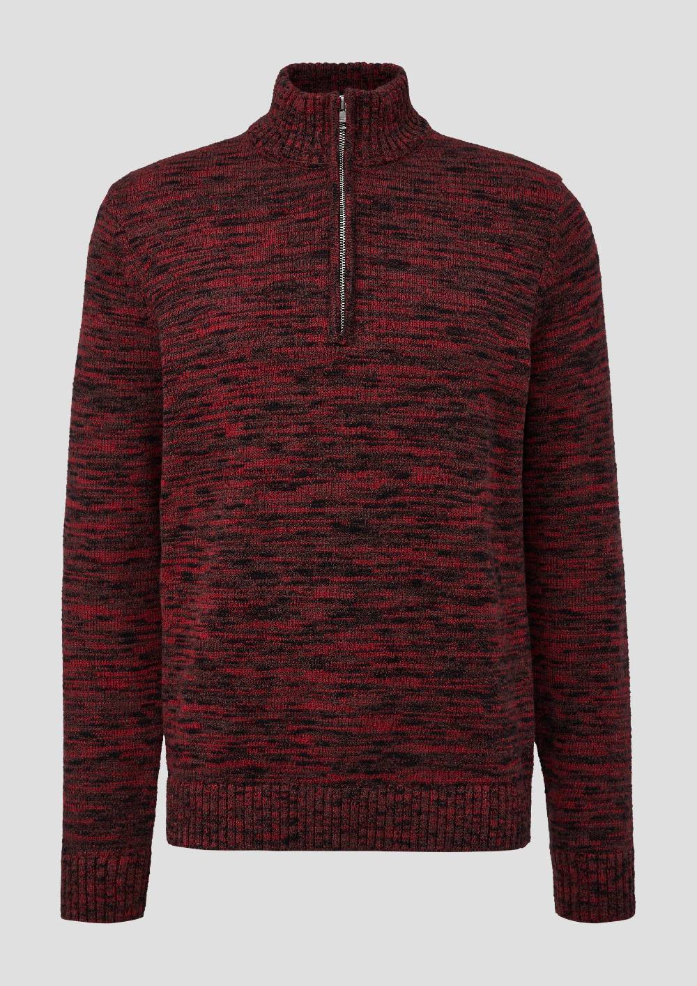 S.Oliver Troyer-Pullover Aus Moulinegarn