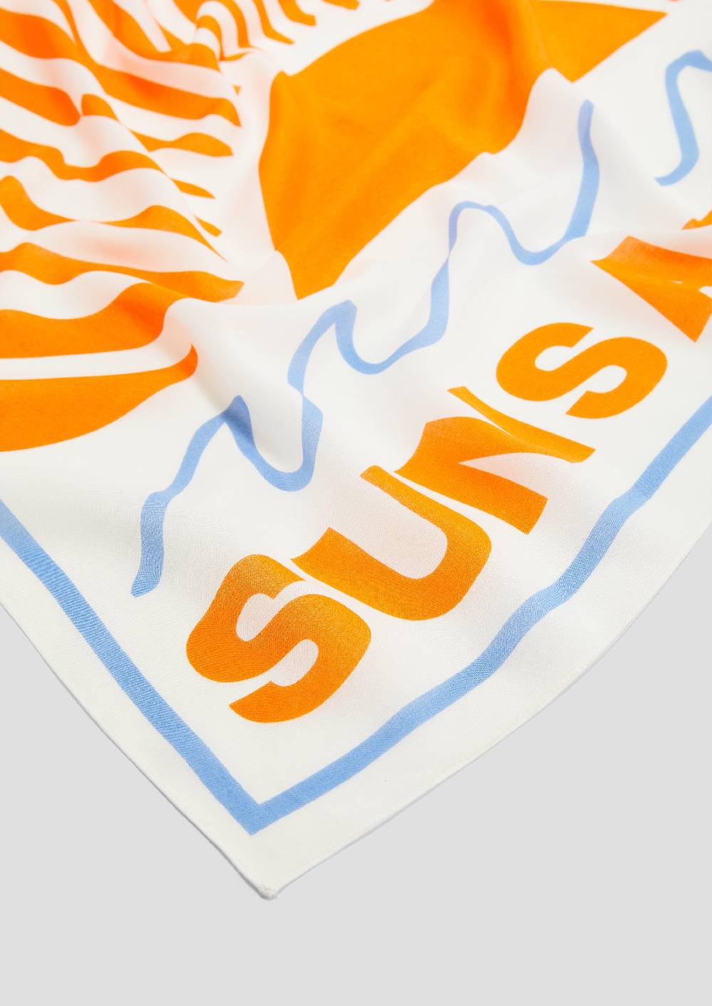 S.Oliver Tuch Aus Modal Mit All-over-Print