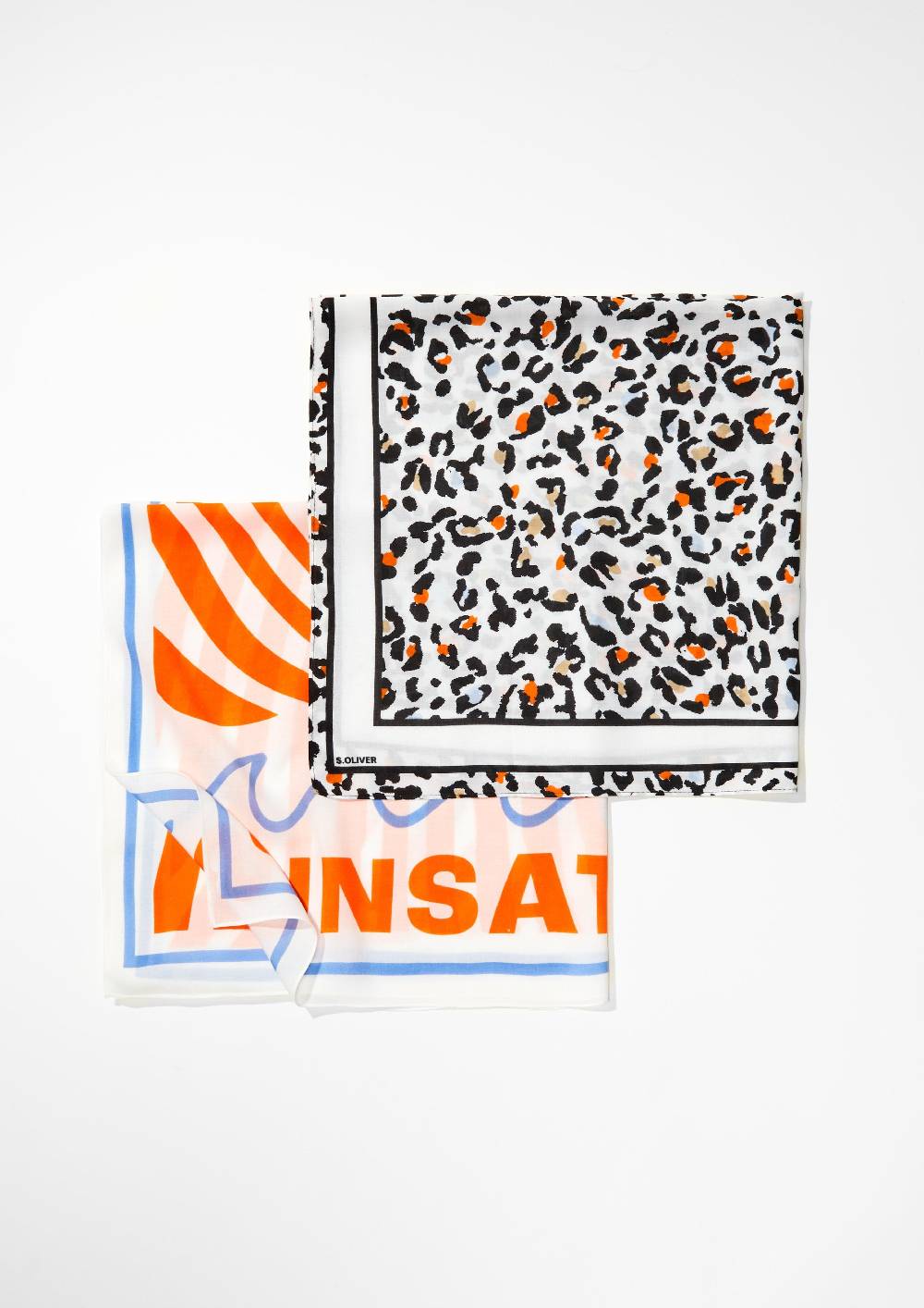 S.Oliver Tuch Aus Modal Mit All-over-Print