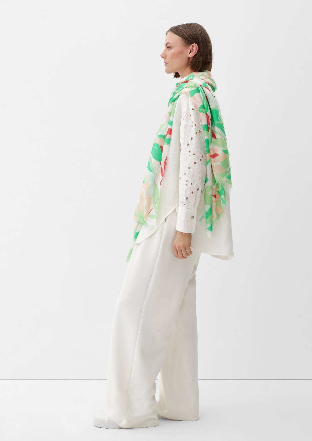 S.Oliver Tuch Mit Alloverprint