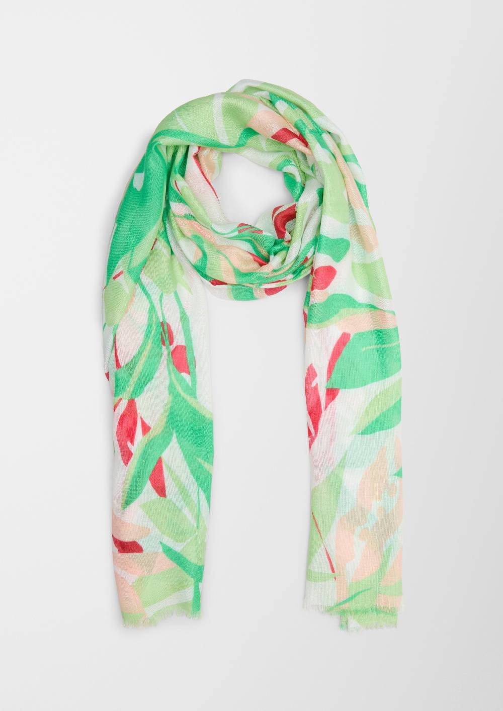 S.Oliver Tuch Mit Alloverprint