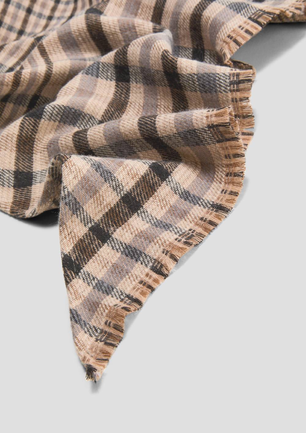 S.Oliver Tuch Mit Hahnentrittmuster