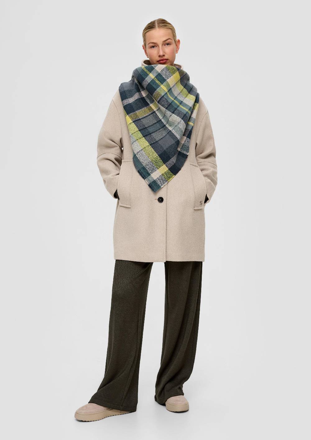 S.Oliver Tuch Mit Karomuster