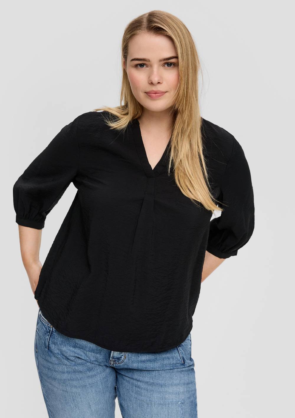 S.Oliver Tunikabluse Aus Viskosemix