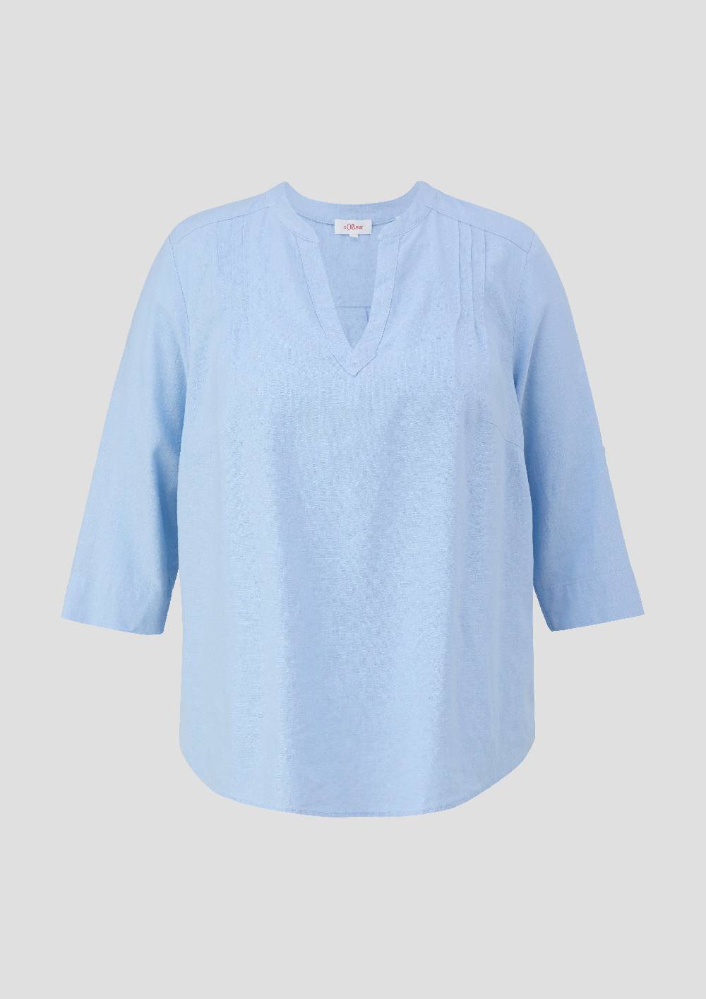 S.Oliver Tunikabluse Mit 3/4-Ärmeln