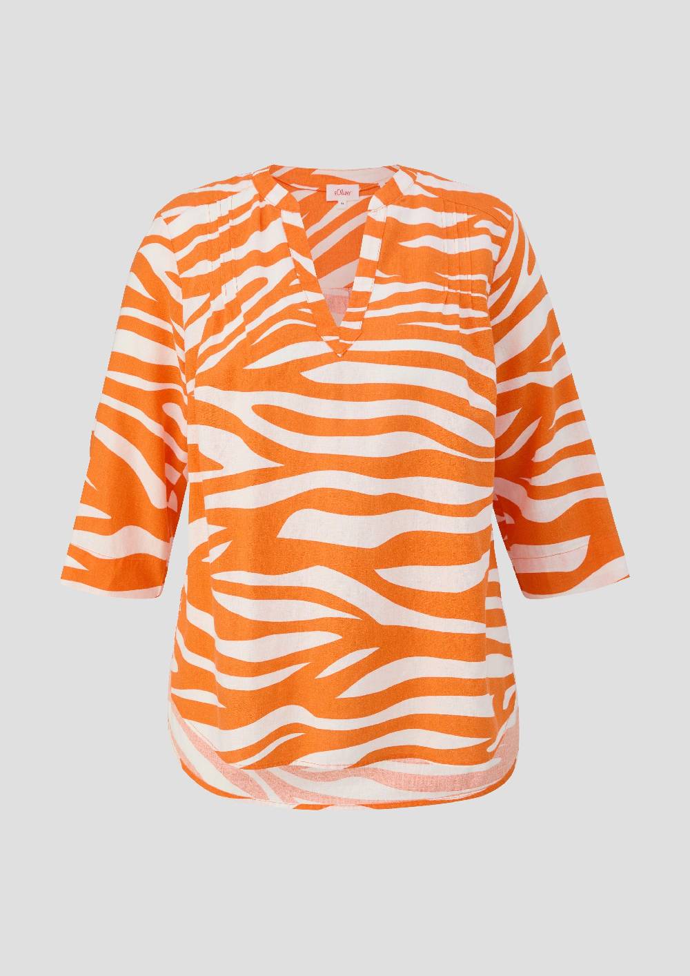 S.Oliver Tunikabluse Mit 3/4-Ärmeln