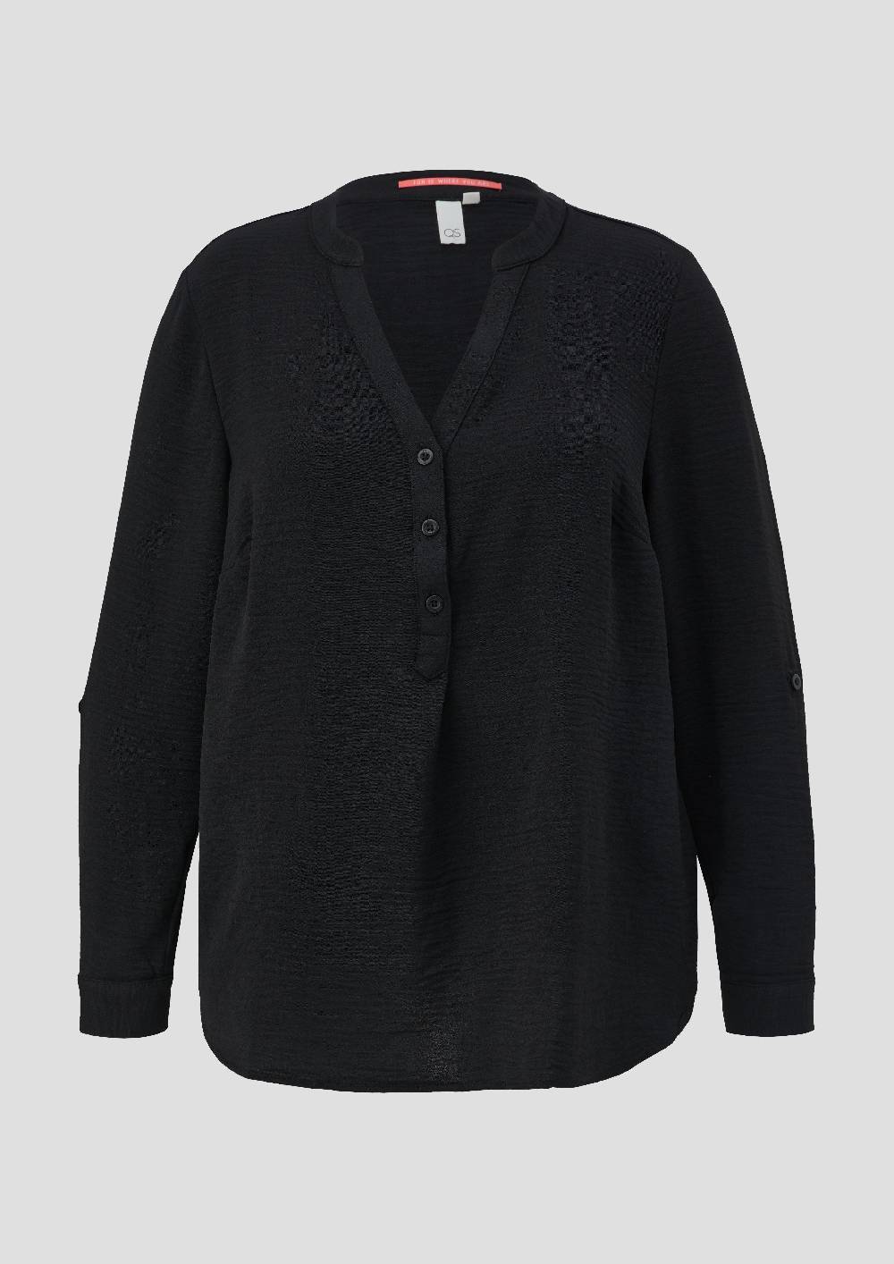 S.Oliver Tunikabluse Mit Halblangen Ärmeln