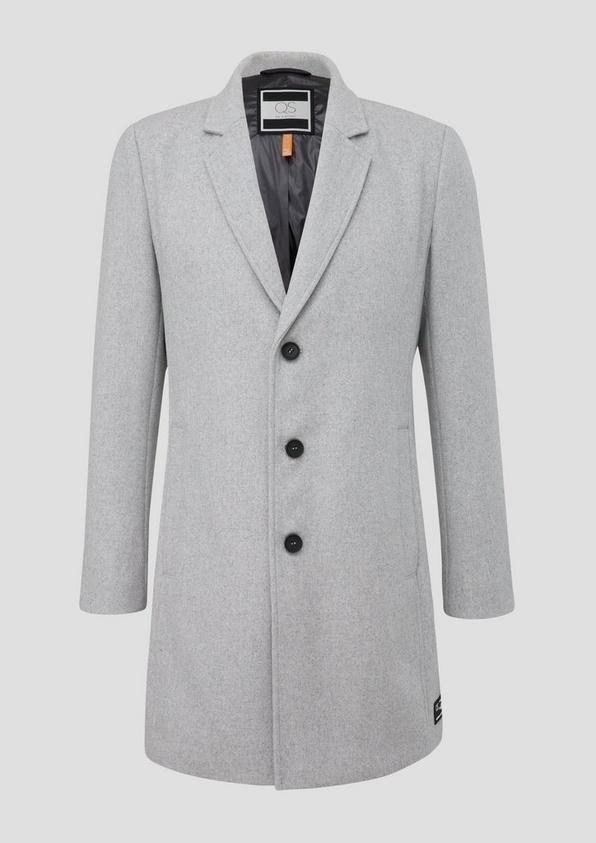 s.Oliver Twill-Mantel aus Wollmix