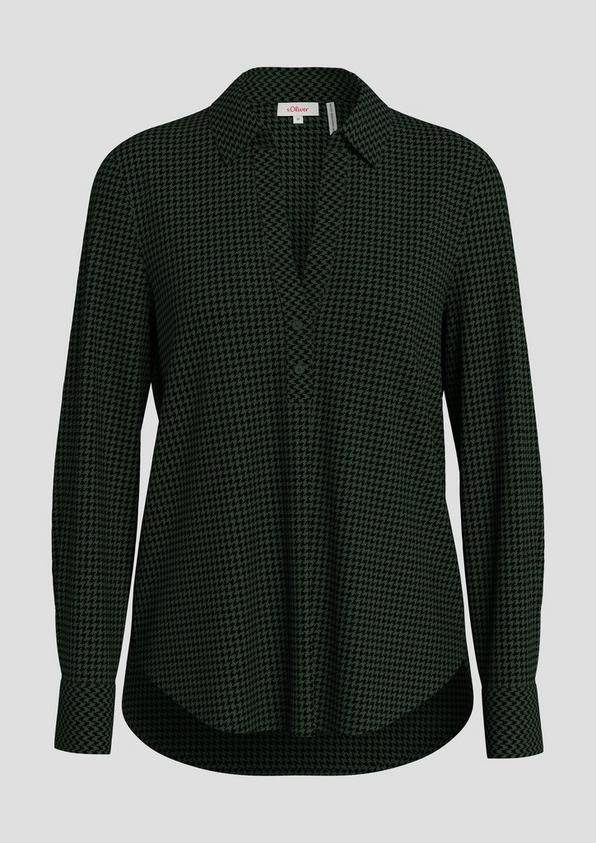 s.Oliver Twillbluse aus Modalmix