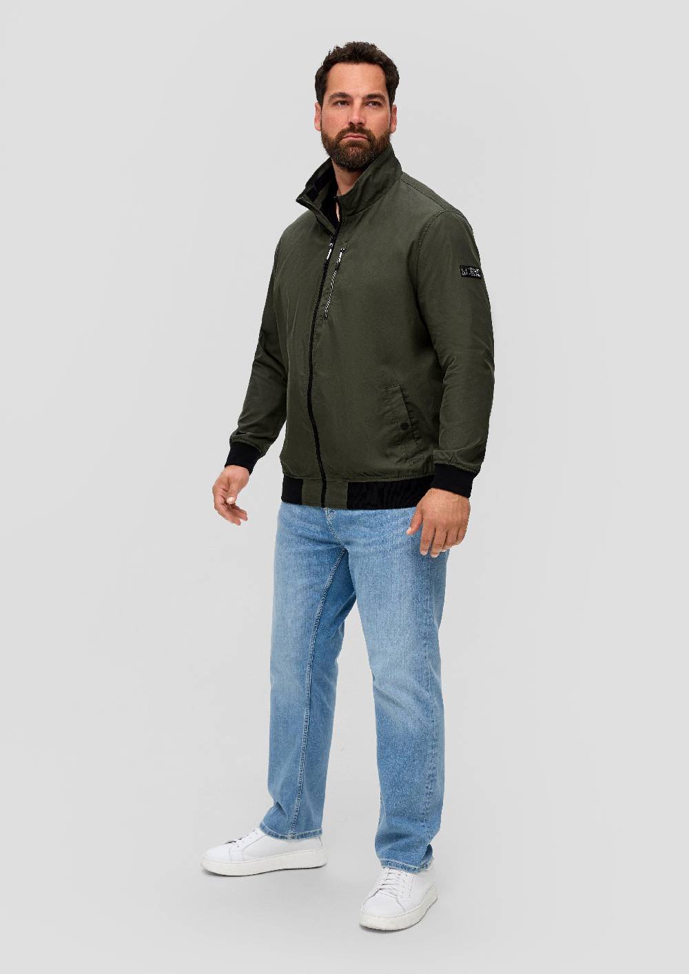 S.Oliver Twilljacke Mit Stehkragen