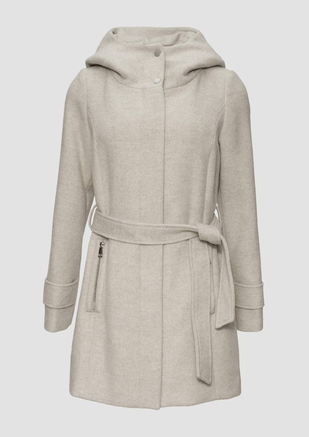 S.Oliver Twillmantel Mit Bindegürtel