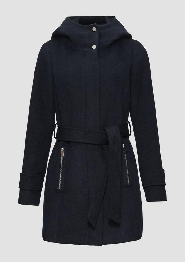 S.Oliver Twillmantel Mit Bindegürtel